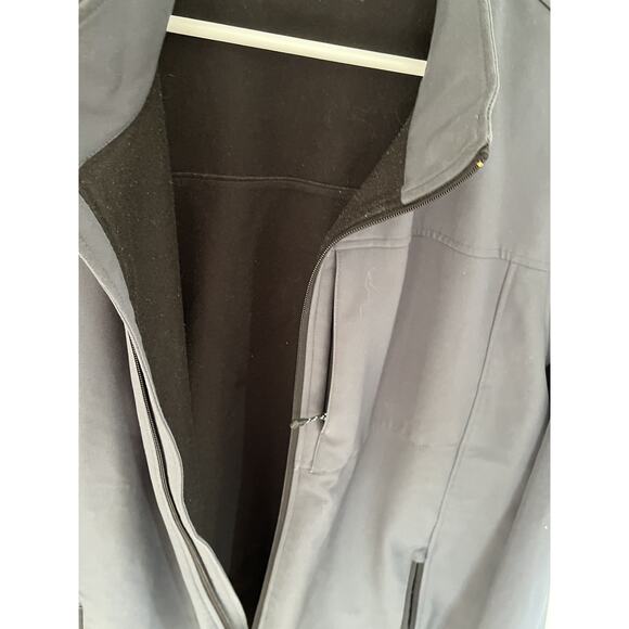 Swiss Tech 2XL (50-52) Rain Resistant Soft Shell Men's Jacket Gray Zip Up. - Picture 7 of 9